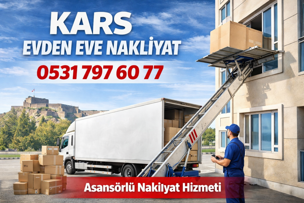 Kars evden eve nakliyat hizmetimiz ile şehirler arası taşınma sürecinizi güvenli, hızlı ve sorunsuz hale getiriyoruz.